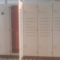 vỏ tủ ghép khoang cho trạm xử lý nước